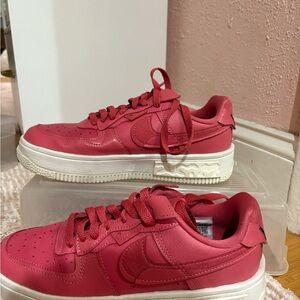 Nike Air Force 1 Crimson Sneakers